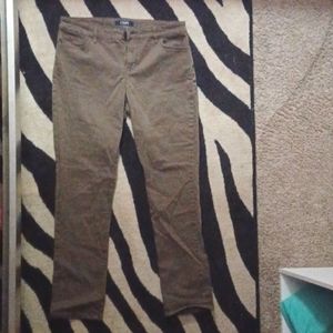 Size 10 olive brown chap jeans